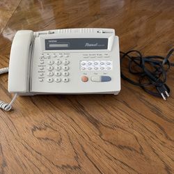Old School Brother Personal Thermal FAX 275 Machine (Fax, Phone, Copier)