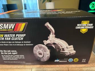 2001-2006 GM 8.1L V8 Water pump with fan clutch