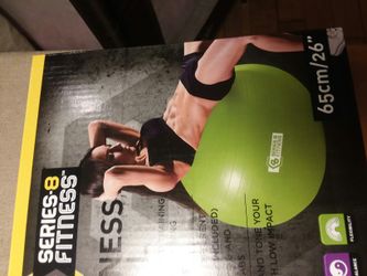 Fitness ball, brand new