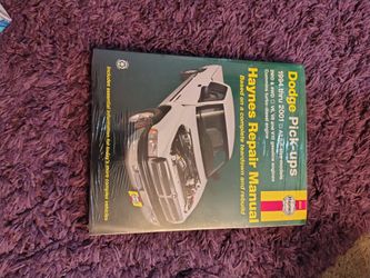 Haynes Repair Manual Dodge Pickups 1994 Thru 2001