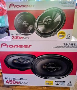 Pioneer Two Pack 6.5 and 6x9s Brand New In The Boxes