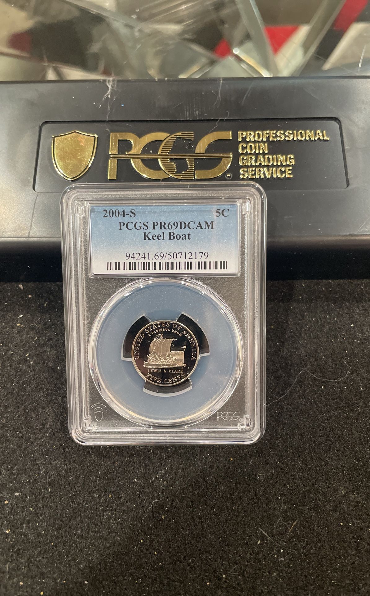 2004 S Gem Proof Keel Boat Jefferson Nickel Graded At PR69 With A Deep Cameo E-19