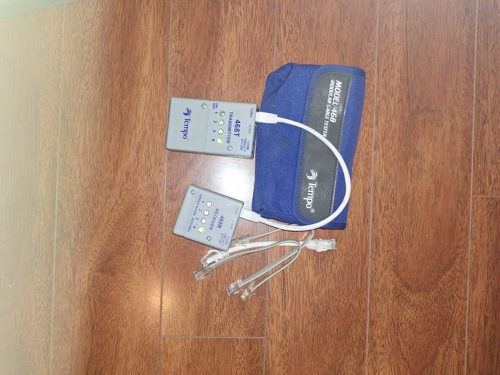 Tempo Model 468 Cable Tester