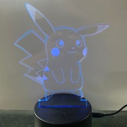 3D Illusion Night Light, Changing Color Mode