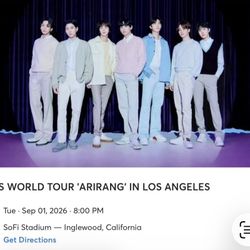 BTS World Tour ‘Arirang’ SOFI