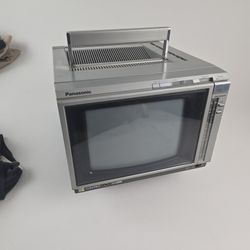 Panasonic TV monitor.