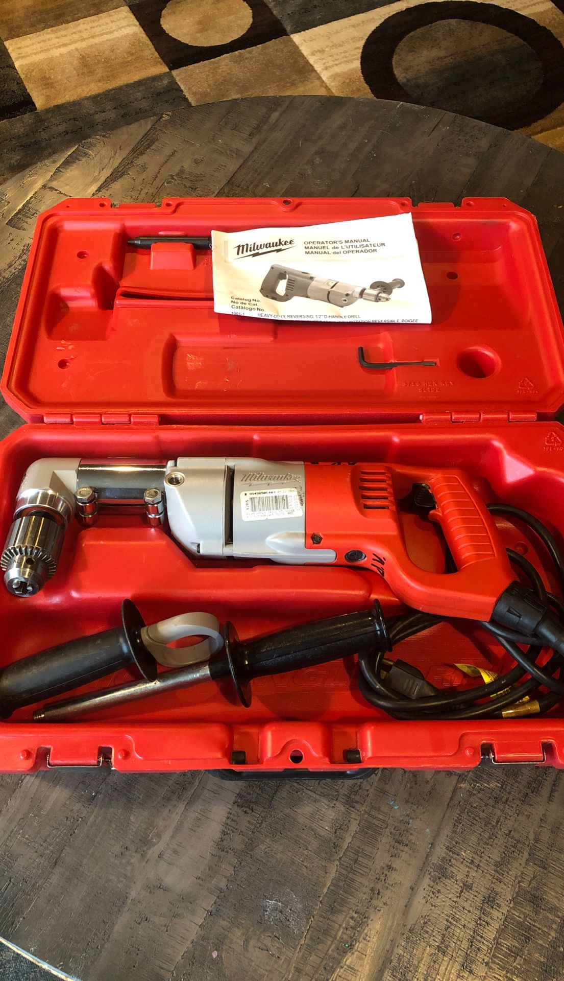 Right-Angle Drill Milwaukee 1/2” 13mm