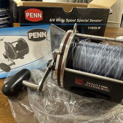 6/0 Penn Senator High Speed Wide Spoil