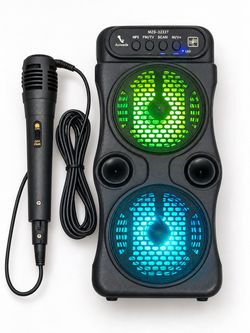 Mini Bluetooth Karaoke Speaker with Microphone