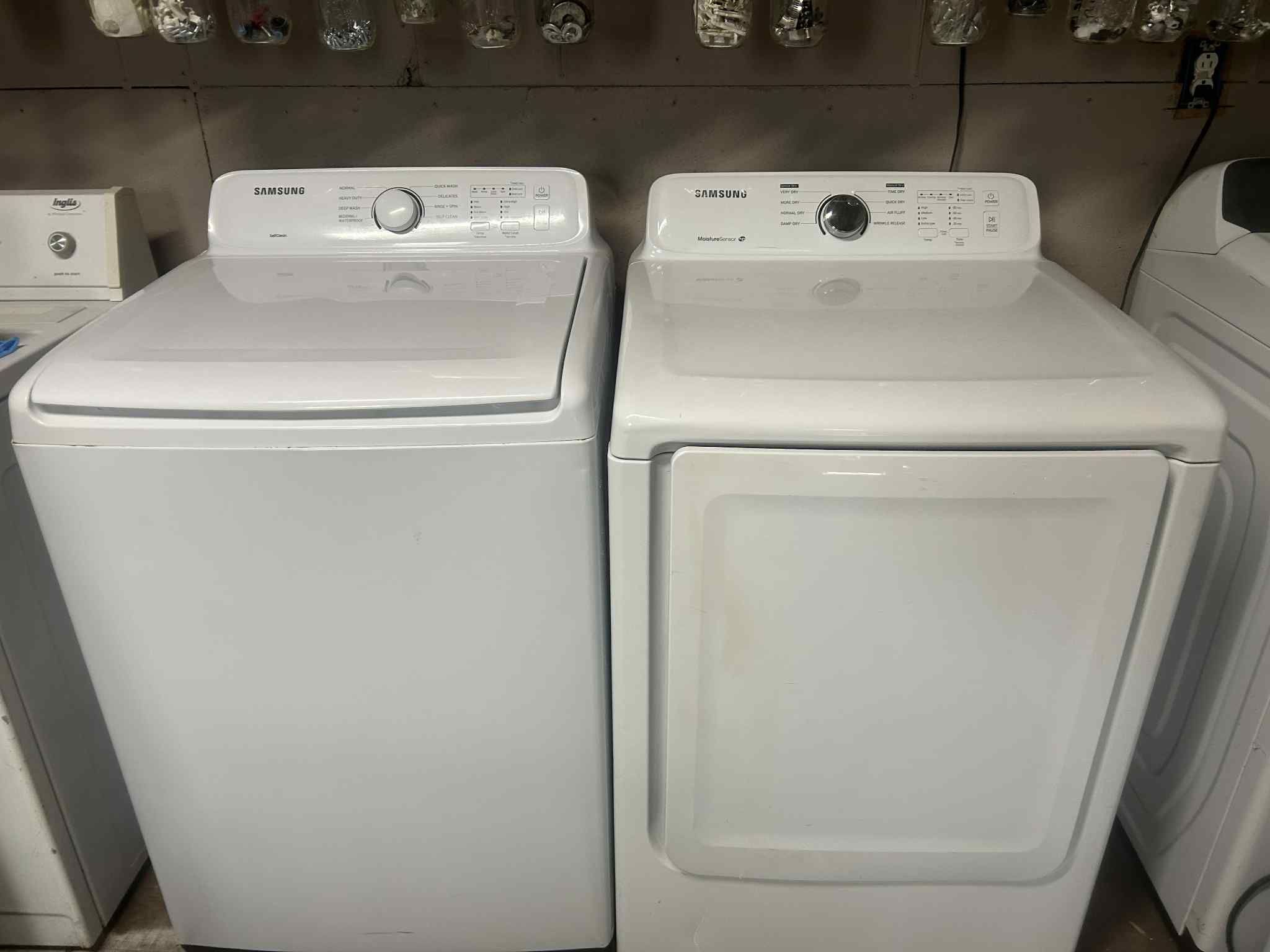 Samsung Washer And Dryer Set 
