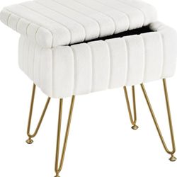 Vanity Ottoman Chair 