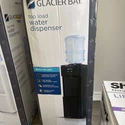 Glacier Bay Top Load Water Dispenser in Matte Black/ Dispensador de Agua