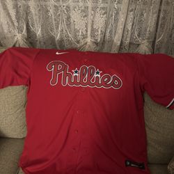 Bryce Harper Red XL World Series Jersey