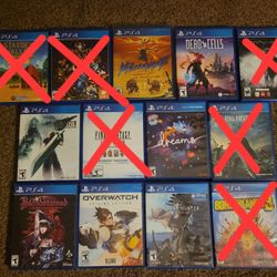 PlayStation 4 Games