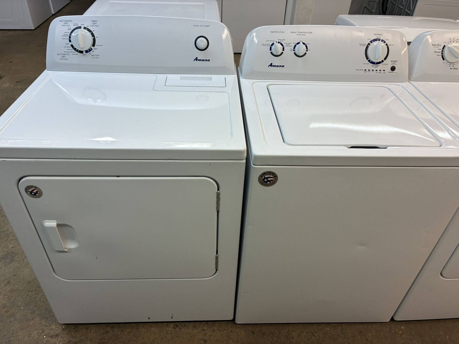 washer and dryer With 30 Day Warranty