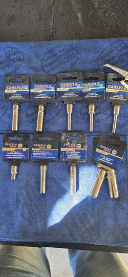 Carlyle Tools 1/4" Socket Set New