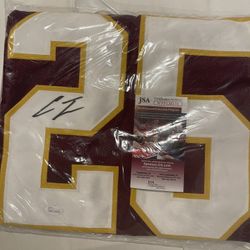 Chris Thompson Autographed Jersey With COA