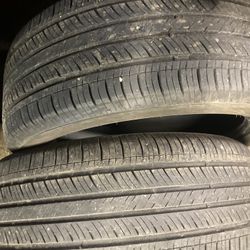 235-50-19 Pair Tires 