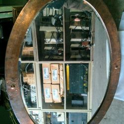 Rare Copper Antique Mirror Arts And Crafts Era In Seattle