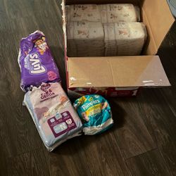 variety diapers newborn-size 1