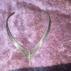 Silver Fixed Choker