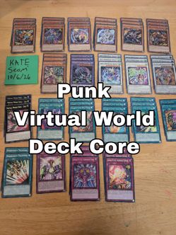 Yu-Gi-Oh Punk Virtual World Deck Core