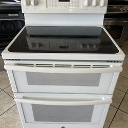 GE Electric Stove Double Oven 