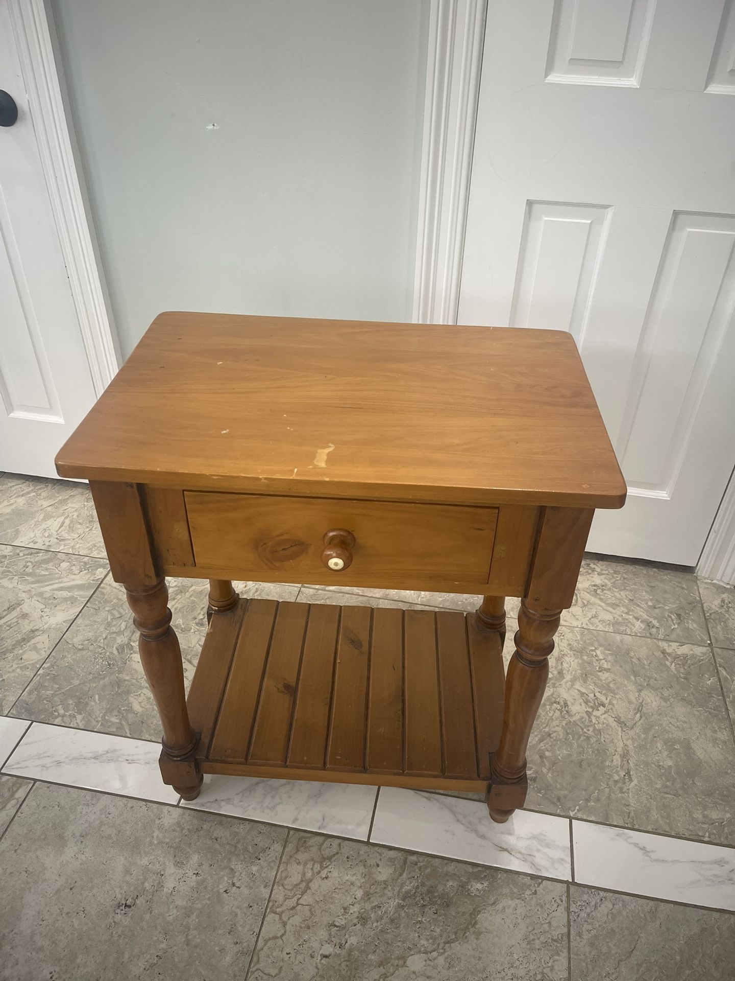End table or any purpose table, real wood