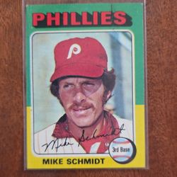1975 Topps Mike Schmidt 
