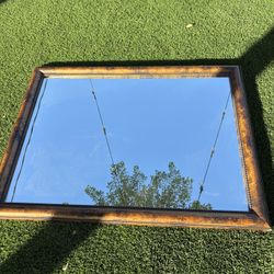 Wood Mirror