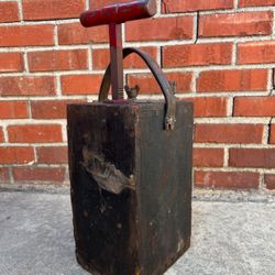 Antique Vintage Atlas Blasting Machine Old Mid Century Modern TNT Man cave 