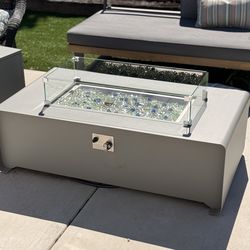 Gas Fire pit has been used once