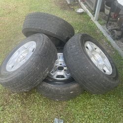 6-lug GM/CHEVY WHEELS AND TIRES