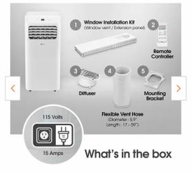 BRAND NEW IN BOX LG PORTABLE AIR CONDITIONER