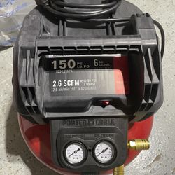 Porter Cable Electric Air Compressor