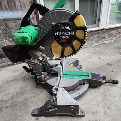 Hitachi 12" Compound Miter Chopsaw 