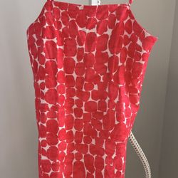 LINEN-BLEND STRAPPY MINI DRESS - BRAND NEW