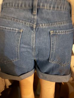 Shot jeans for women