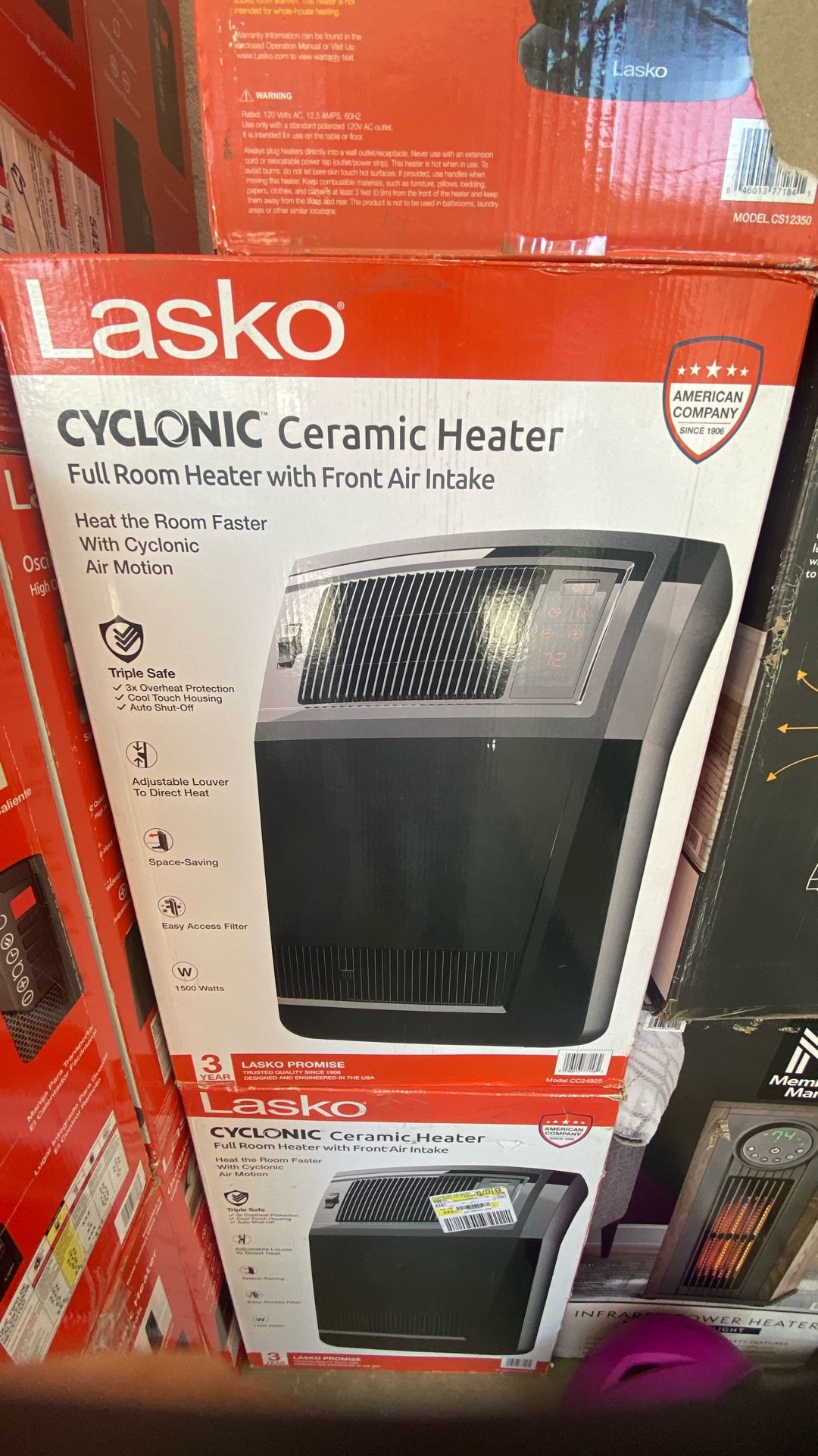 CYCLONIC CERAMIC HEATER