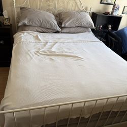 Queen Size Bed Frame Includes Mattress