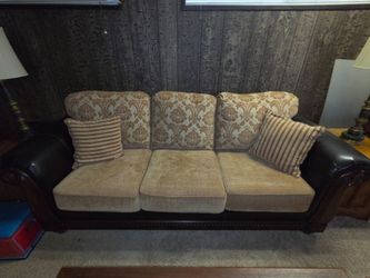 Couches Leather w/Fabric