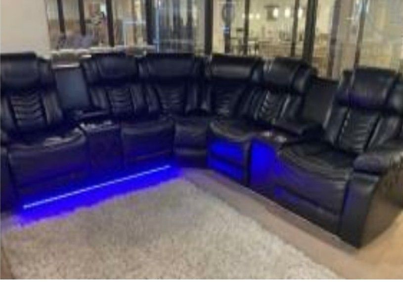 Sofa Seccional Reclinable 