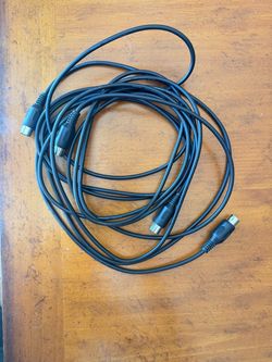 MIDI Cables 10ft x2