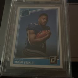 Saquon Barkley Bgs 9 Card