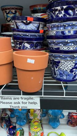 Talavera planter (prices vary)