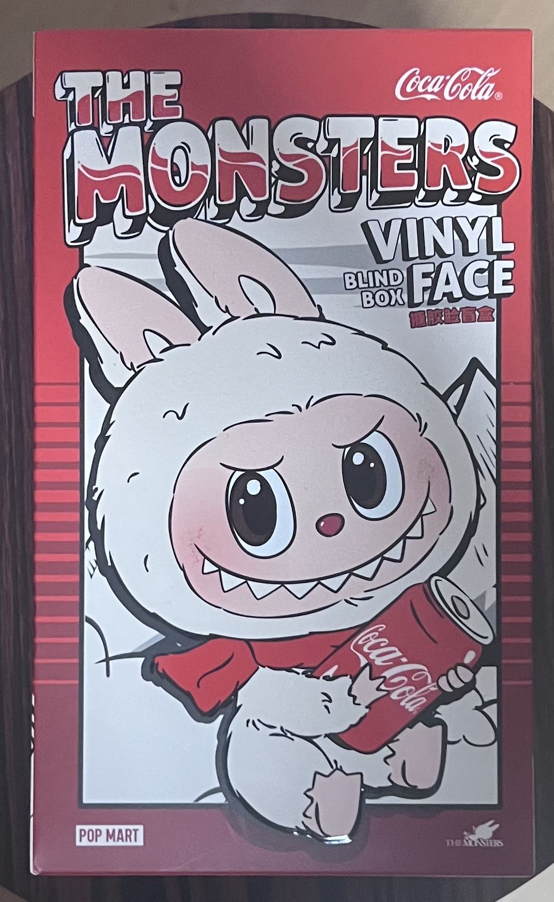 Popmart The Monsters Coca Cola Labubu - Happy Factor