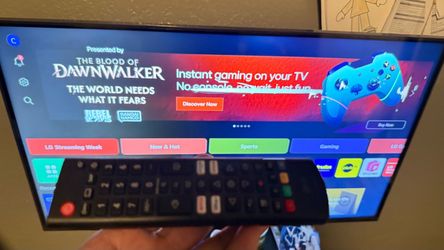 LG Smart TV with Remote