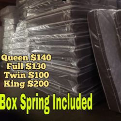 New Queen Pillow Top 