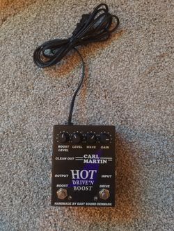 Carl martin hot Fuzz And Boost