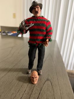 Freddy Krueger Action Figure with Extra Head